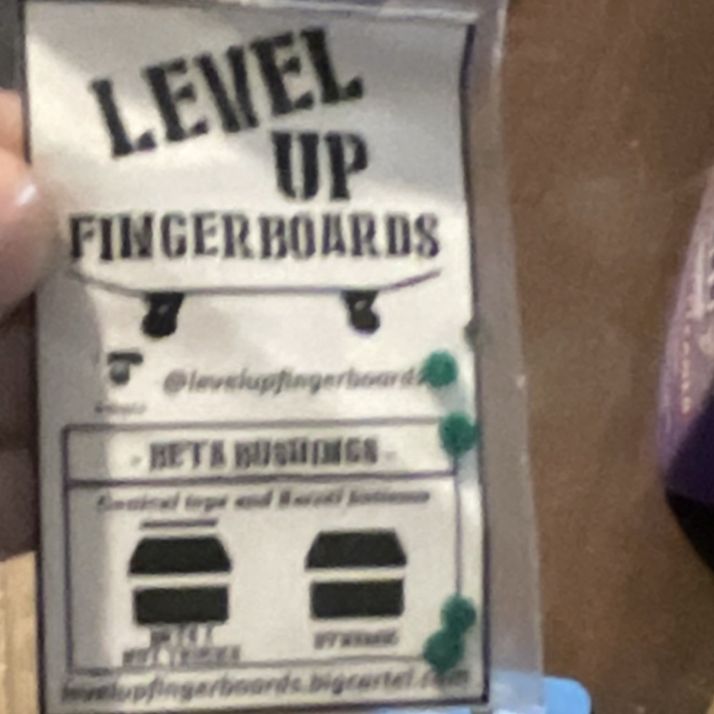 Abstract Fingerboard Wheels And Bushings