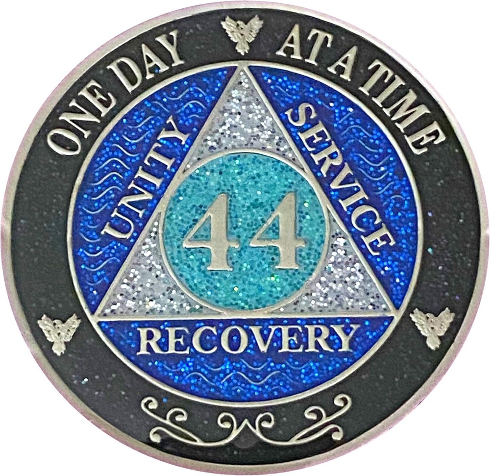 Alcoholics Anonymous 44 Coin