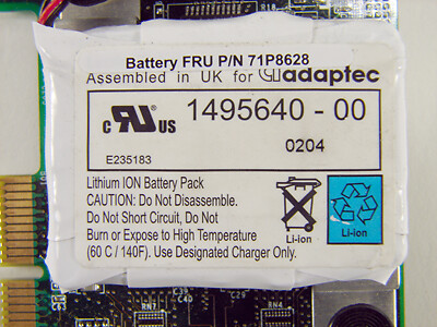 IBM 71P8627 ServeRaid 6I U320 SCSI RAID Controller PCIX