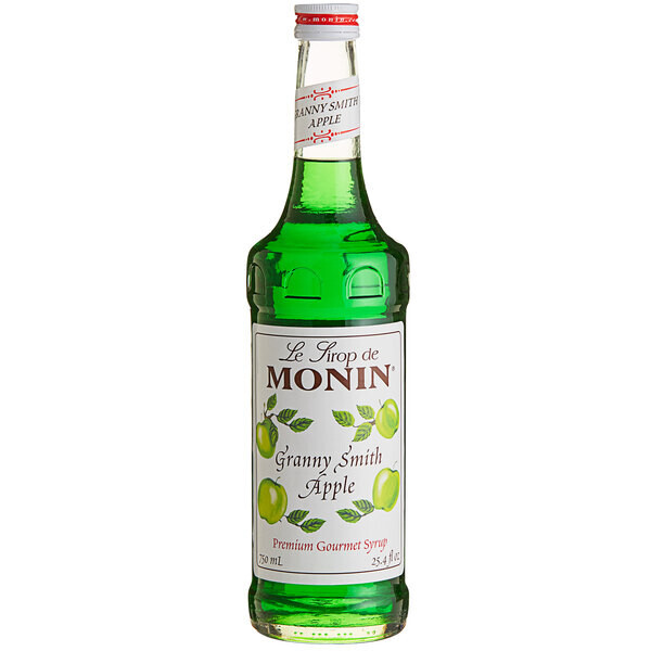 Monin Premium Granny Smith Apple Flavoring / Fruit Syrup