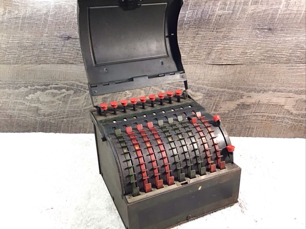 Antique Todd Company Visible Adding Machine
