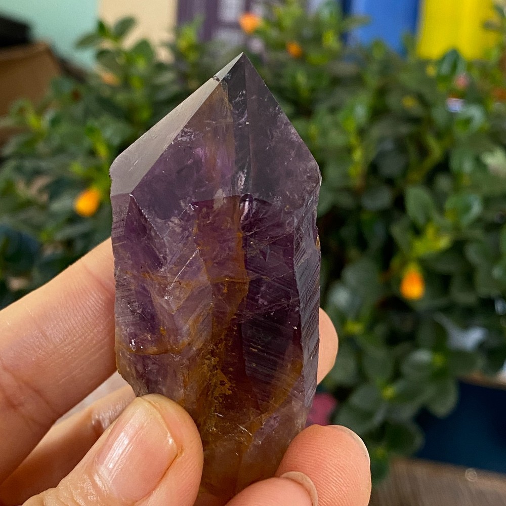 100g Natural Amethyst geode quartz clustercrystal specimen Healing