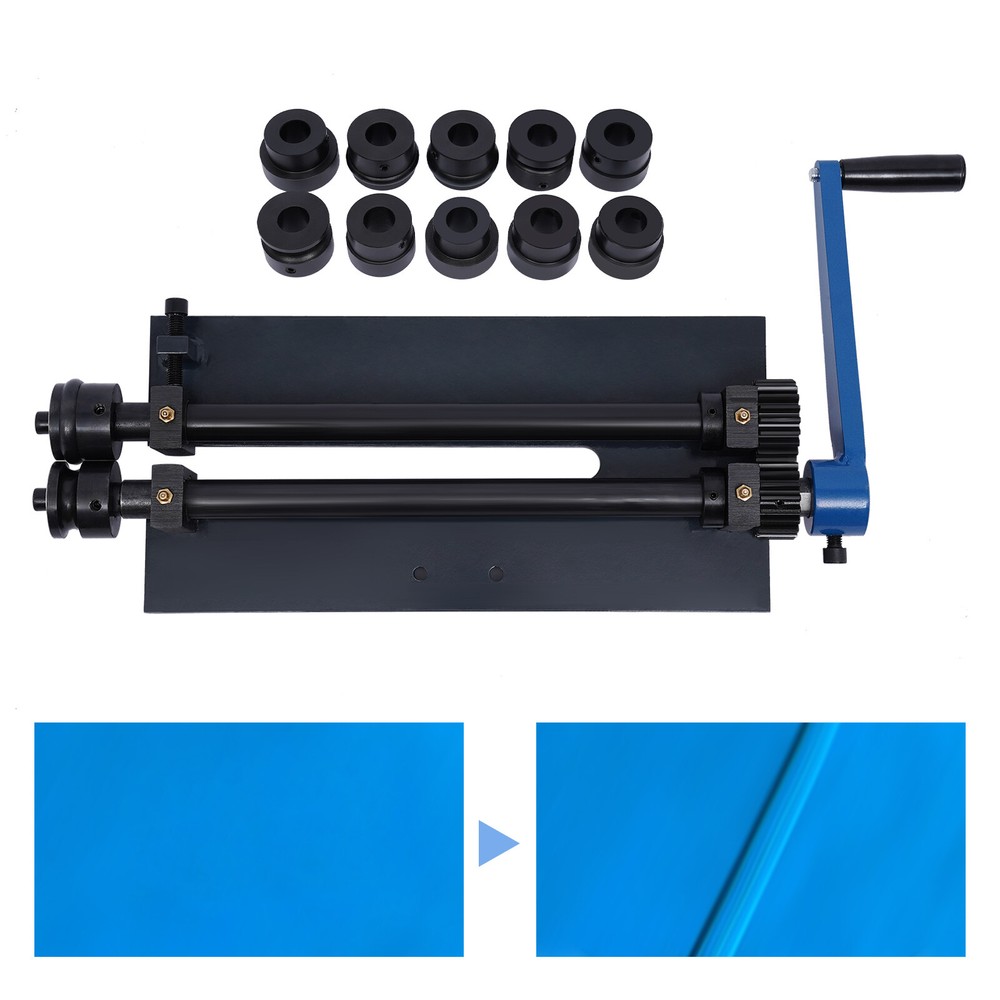 Bending Machine Manual Bead Roller Sheet Metal Bead Roller Tool Kit Heavy Duty