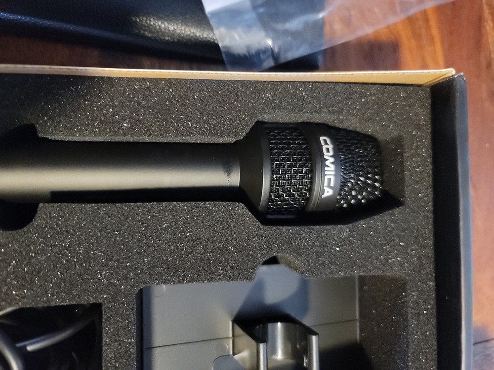 COMICA HRM‑S Smartphone Handheld Microphone with 3.5mm Plug