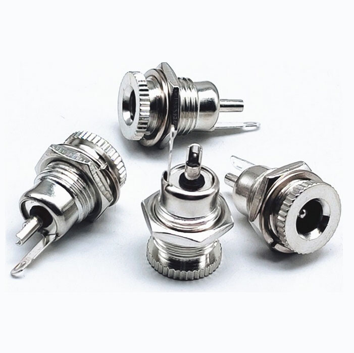 5.5mmx2.1mm DC Power Supply Jack Plug Socket Female Panel Mount Connector 20/40X