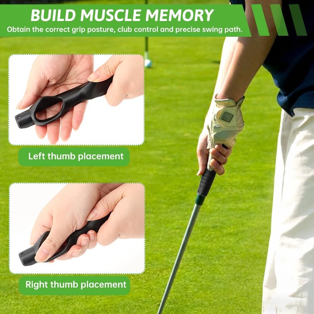 Golf Alignment Stick Holder, Golf Training Aid Teaching Equipment for Aiming,...