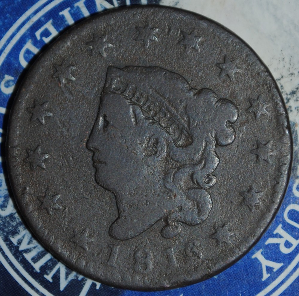 1816 Large Cent {{{{4908