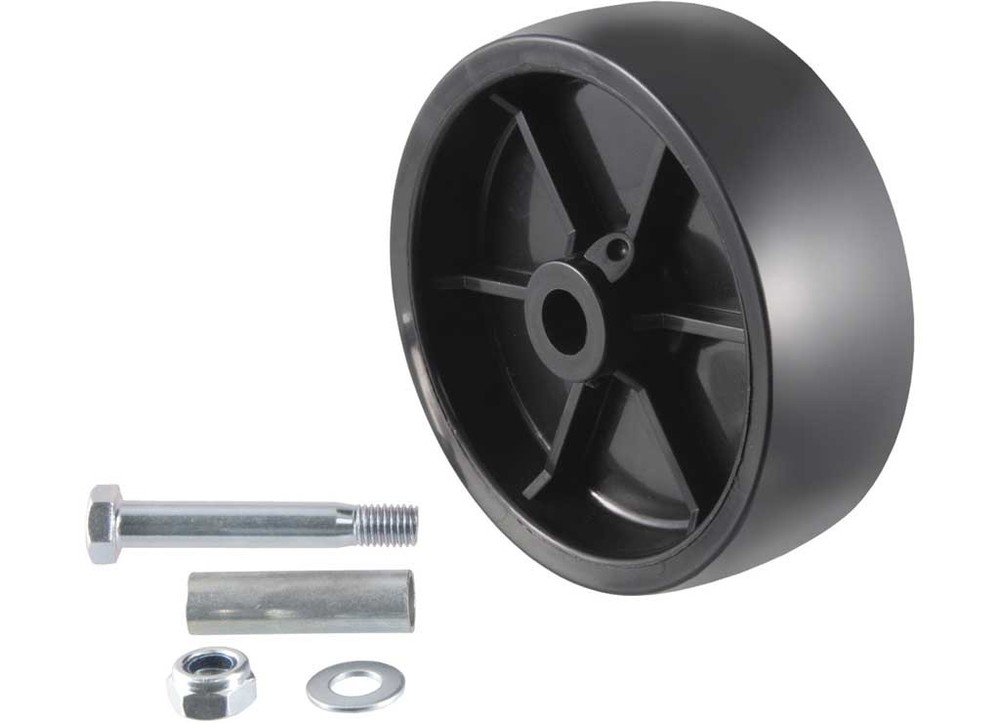 Curt 28912 Plastic Replacement Caster Wheel w/Bolt And Bushing