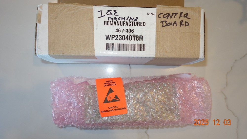 Refrigerator Part # WP2304016 - Whirlpool Ice Machine Elec Control