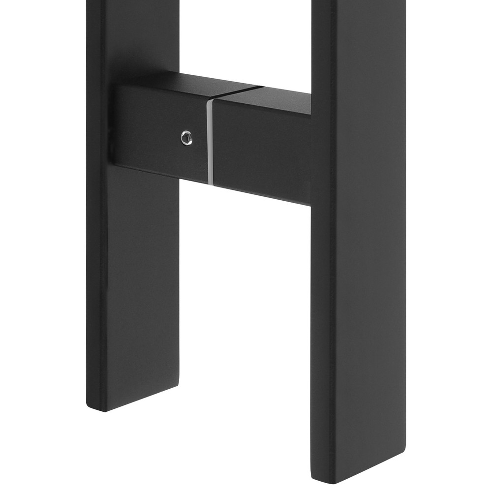 Stainless Steel Double Sided Push Pull Door Handle, H-shaped Door Pull Handle