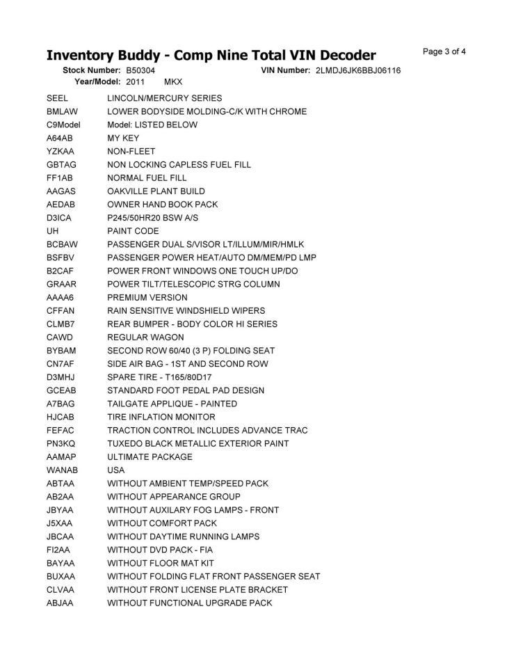 Engine ECM Electronic Control Module ID BT4A-AFD Fits 11 EDGE 1267087