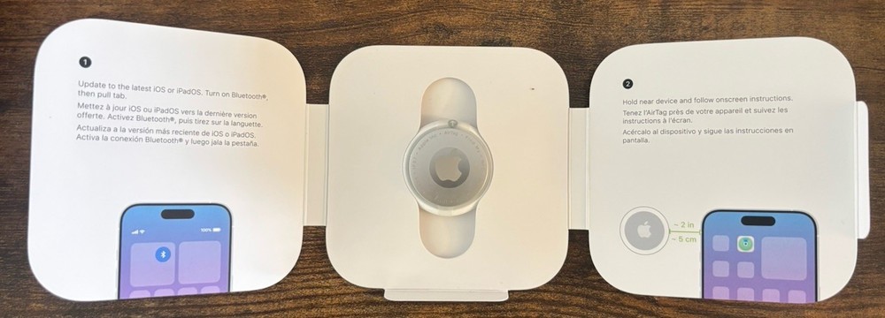 Apple AirTag Bluetooth GPS Tracker For iPhone & iPad (MX532LL/A) A2187