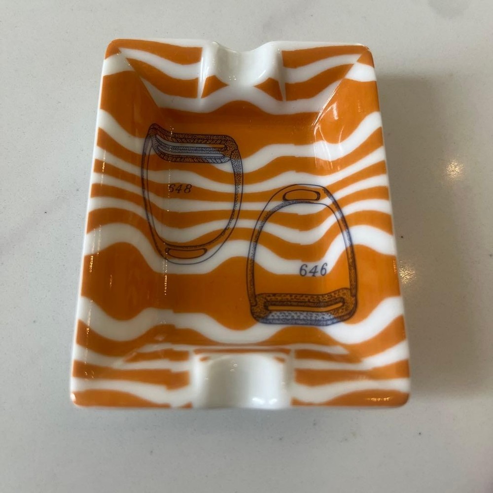 Hermes Small Ashtray Set Of 2