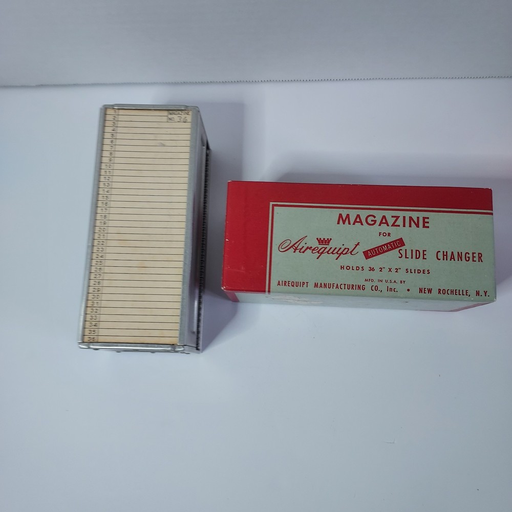 Vintage AIREQUIPT Magazine for Automatic Slide Changer