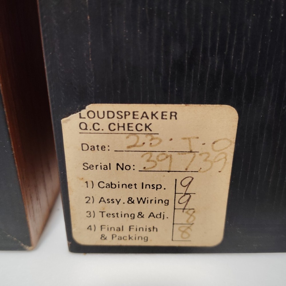 ROGERS LS3/5A 11Ω Speakers Pair