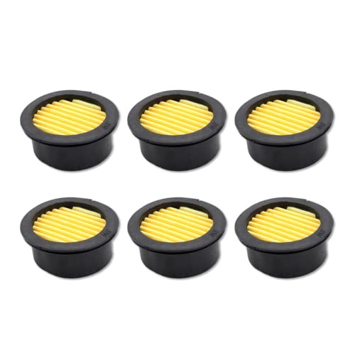 Pack of 6 Air Compressor Silencer Replacement Air Compressor Intake Elements