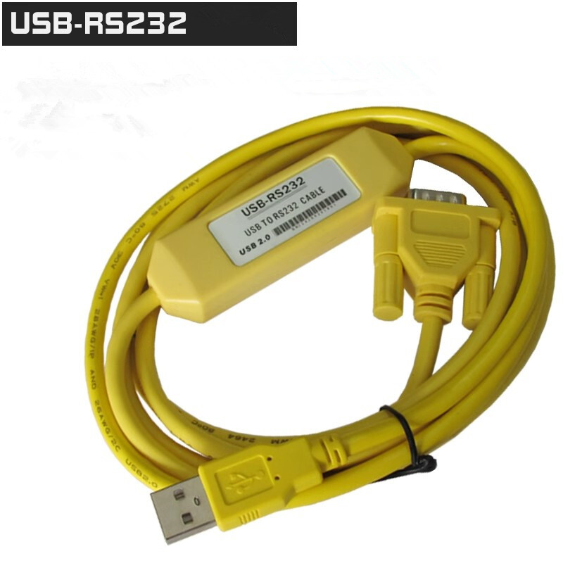 1pcs 9-pin COM port communication of USB-RS232 conversion line cable