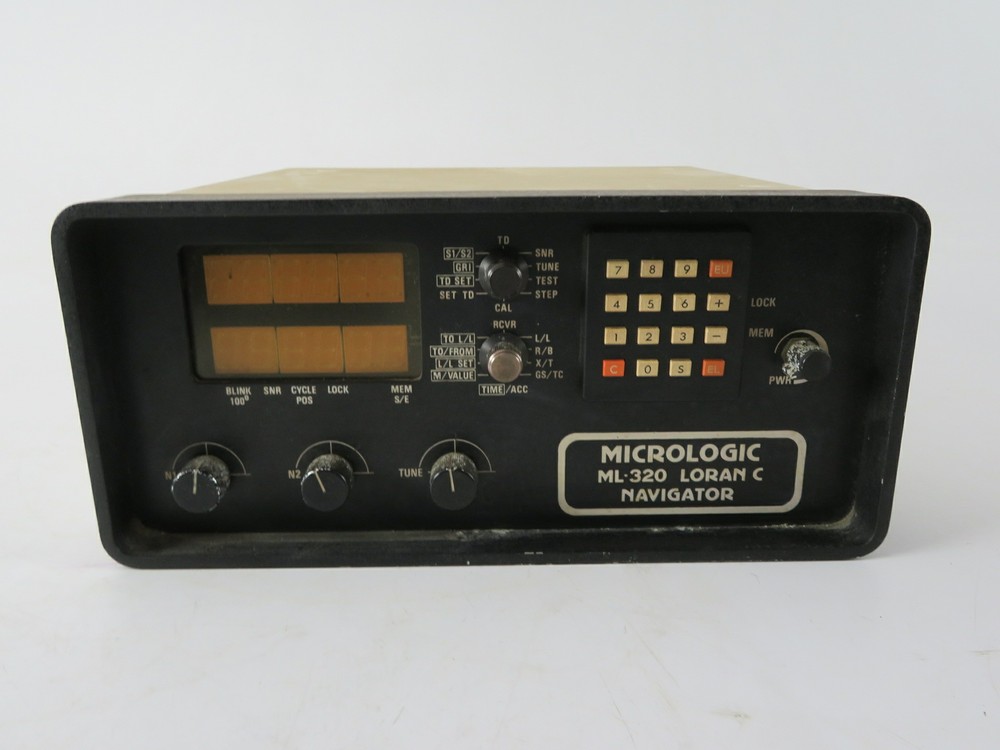 Micrologic ML-320 Vintage Marine Loran C Navigator