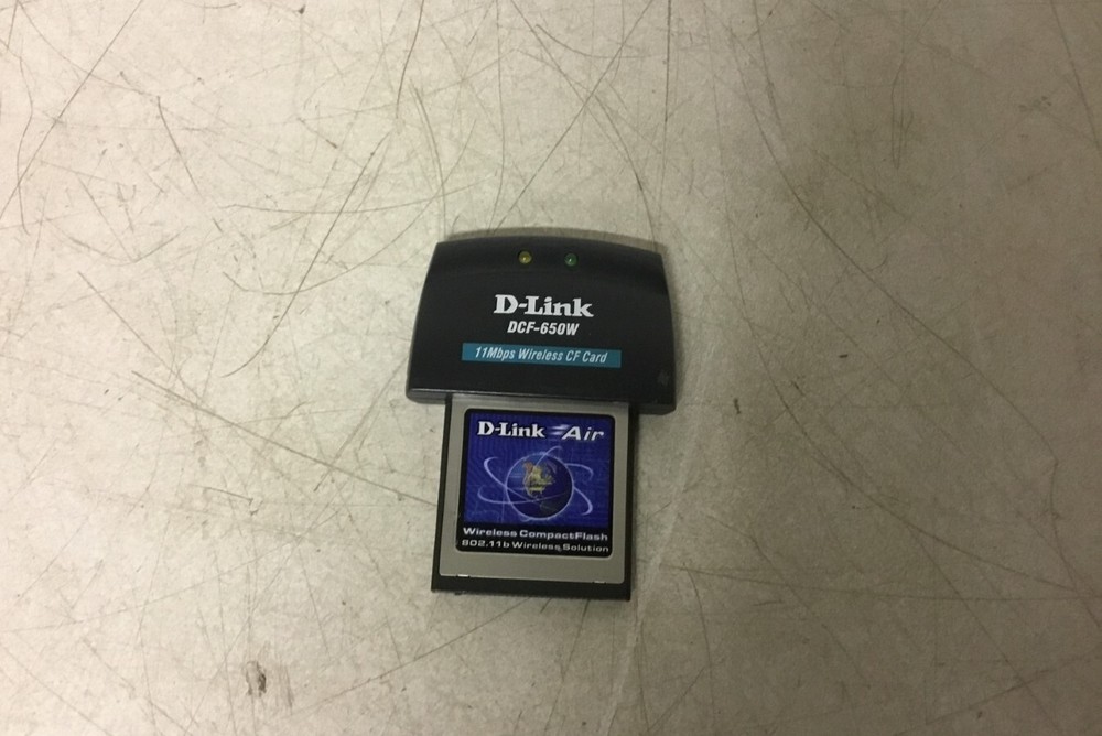 D-Link DCF-650W Wireless CompactFlash Adapter
