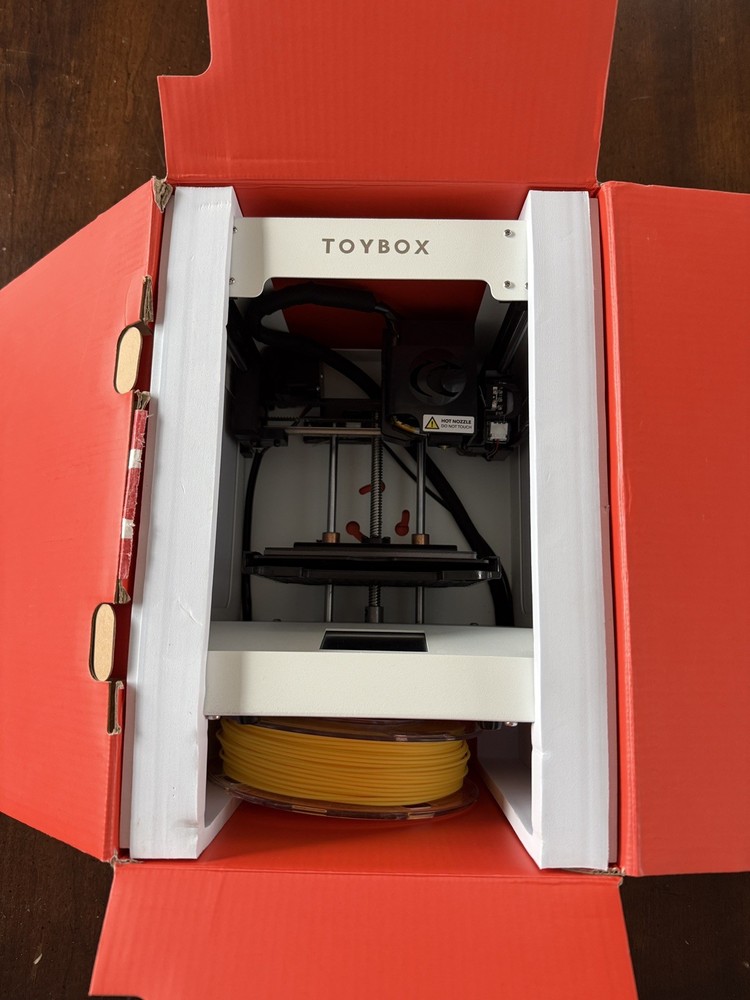 Toybox Alpha 2 3D Printer Starter Bundle + Deluxe Printer Food Bundle