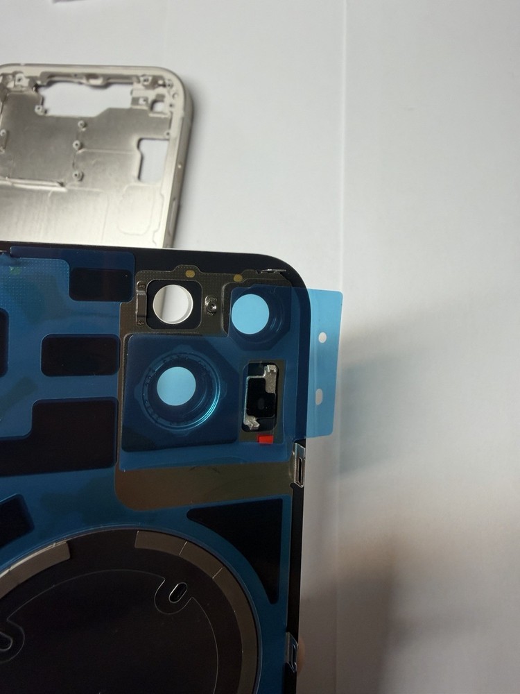 iPhone 14 Housing Frame replacement +back Glass OEM Color White