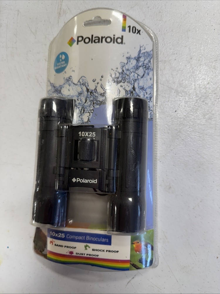Polaroid 10x25 Binoculars, NEW