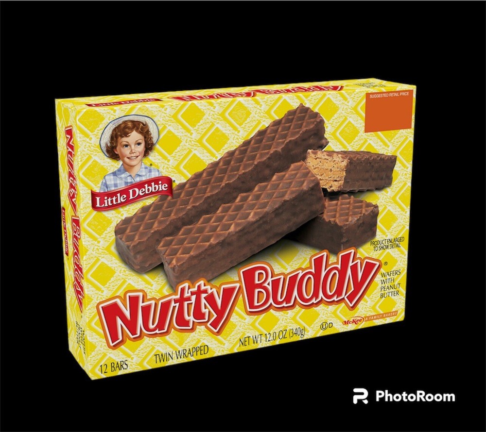 Nutty Buddy -12 Oz ,, (4-Boxes) Free Shipping!!!!!!!!