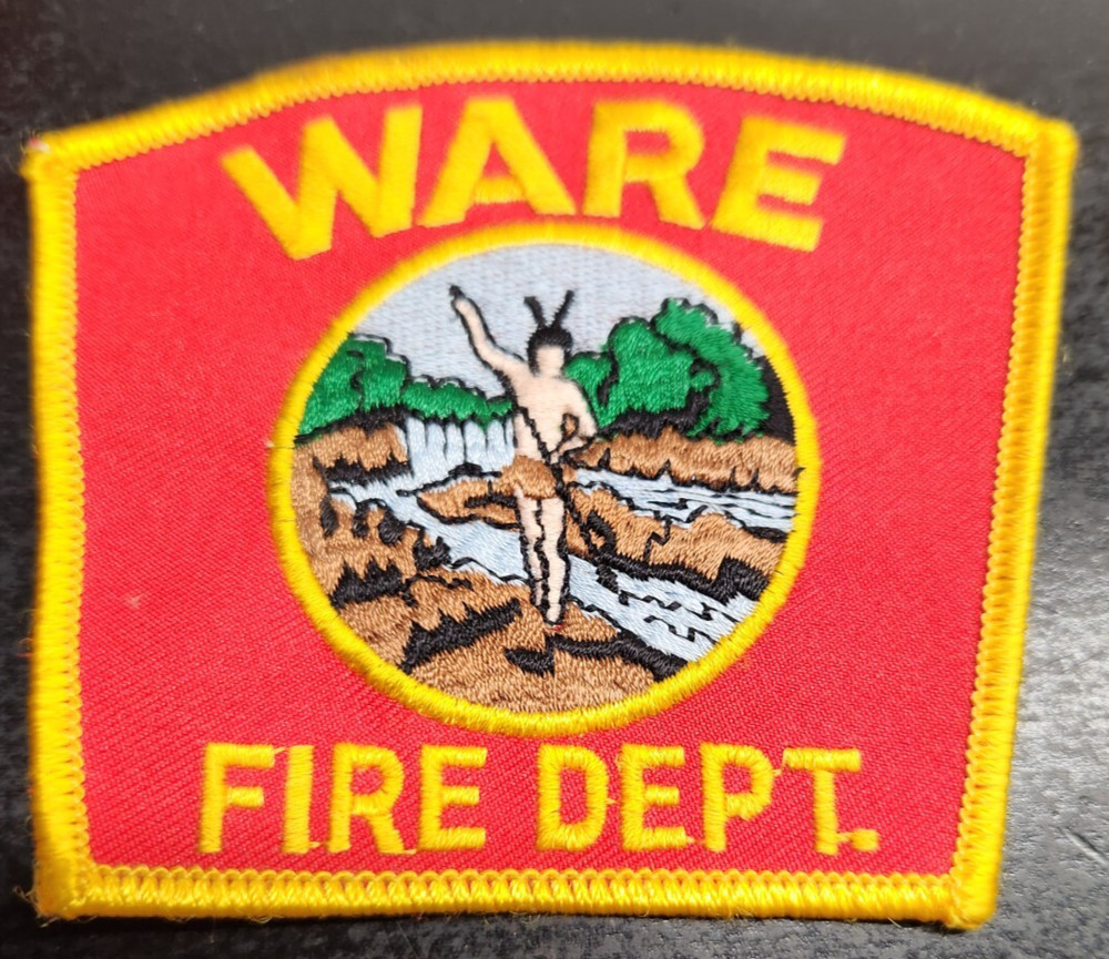 Vintage Ware Massachusetts Fire Department Shoulder Patch