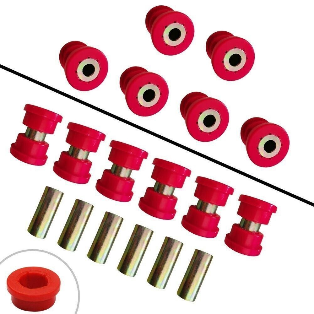 Lower Control Arm Bushing Kit for 1996-2000 HONDA CIVIC EK Replacement Red