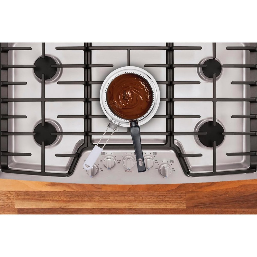 Heat Diffuser Reducer Flame Guard With Removable Handle, Stainless Steel, Dis...