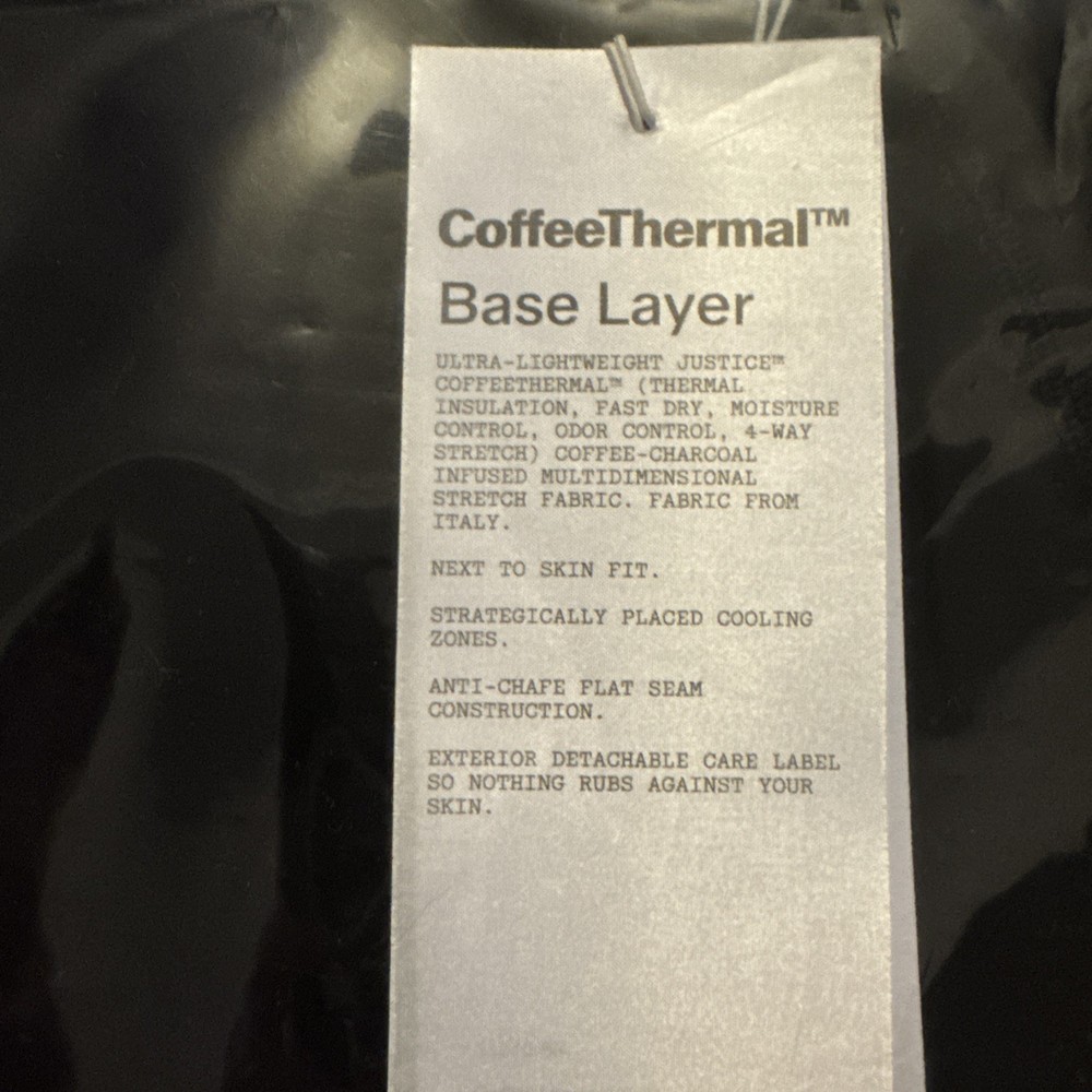 Satisfy CoffeeThermal™ Base Layer Black Size Large