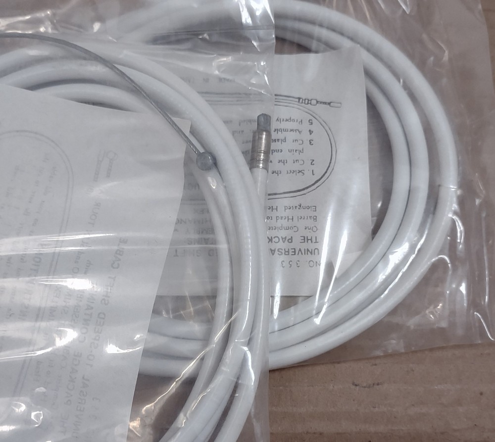 Bicycle Shift Cables Pair New VIntage BIke