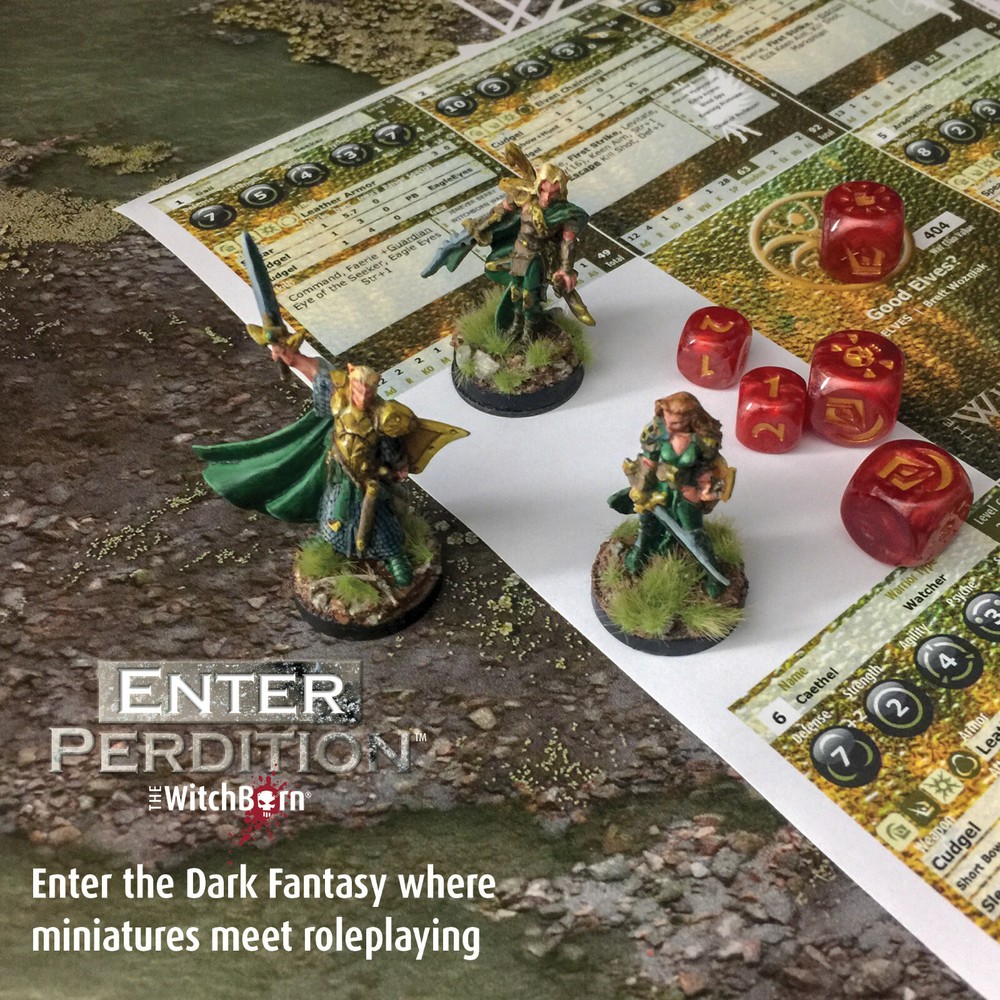 The WitchBorn Essentials—Core Rules + Enter Perdition + The Pit + War Mage Diary