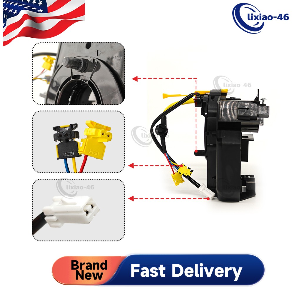 Clock Spring with Angle Sensor for Dodge Ram 1500 2013 2014 2015 2016 2017-2022