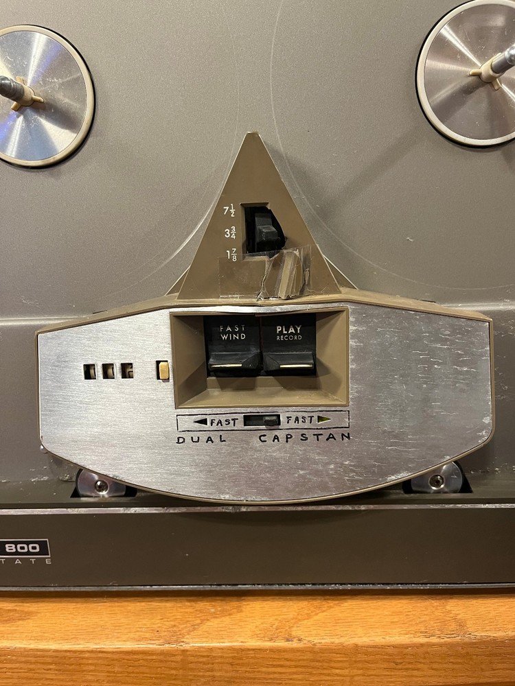 Ampex 800 Model 860 Reel Tape Recorder - Powers Up - Untested