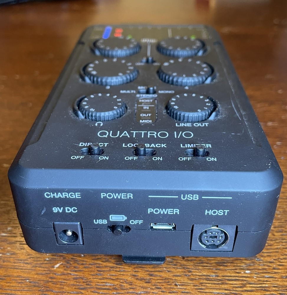 iRig Pro Quattro I/O 4-input USB Audio Interface