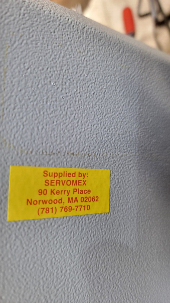 SERVOMEX PARAMAGNETIC OXYGEN 1100 SERIES TRANSDUCER UNIT TYPE 1133 USED