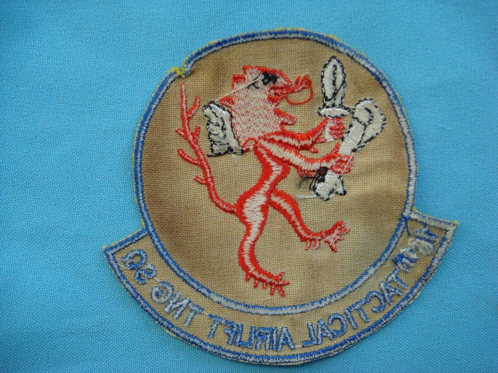 VIETNAM WAR PATCH, US 16th TACTICAL AIRLIFT TRAINING SQUADRON