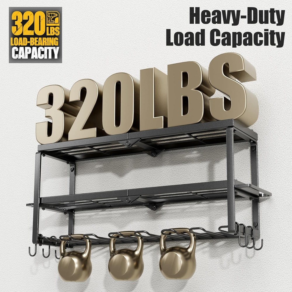 Power Tool Organizer 7 Drill Holder Tool Organizer Storage & Organization Garage