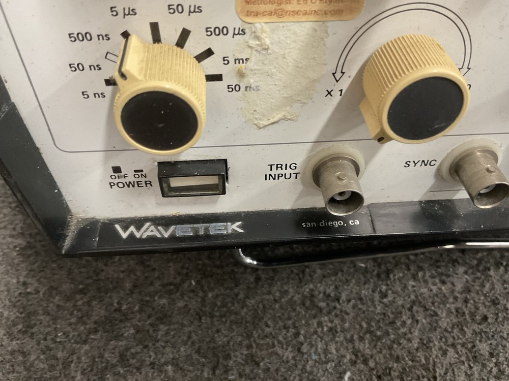 Wavetek 801 50MHz Pulse Generator 48-66Hz