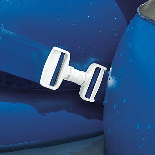 58854EP River Run Connect Inflatable Floating: Comfortable Blue Lounge