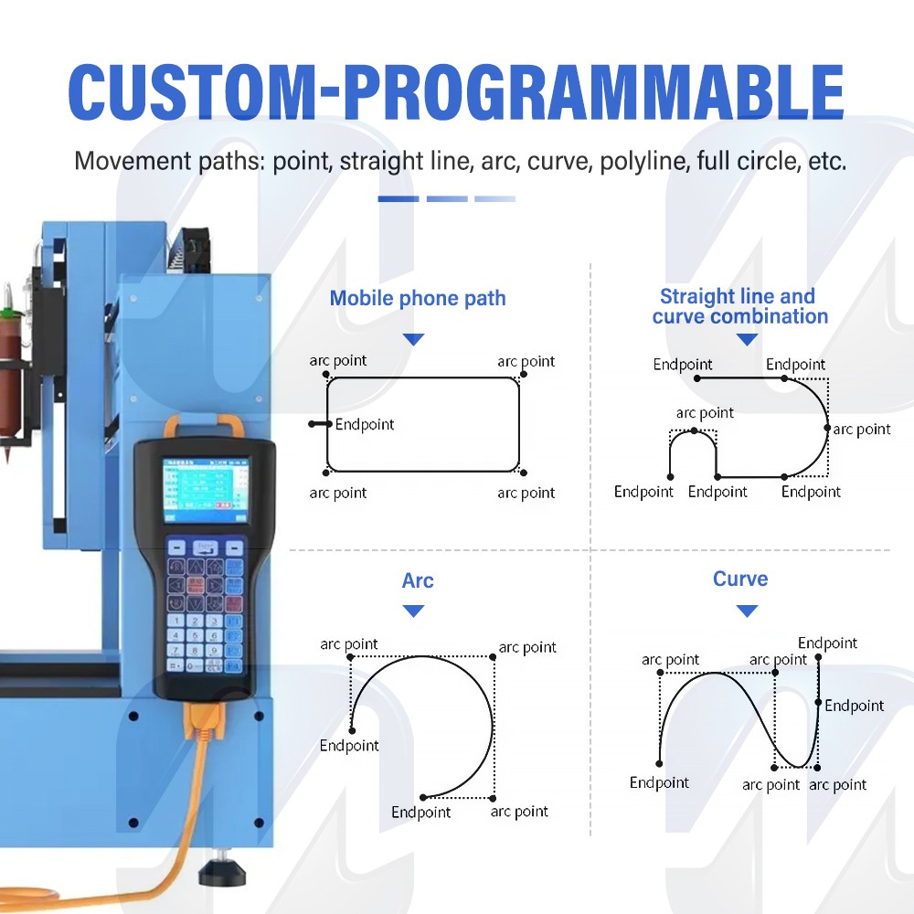 Glue Dispenser Automatic Dispensing Machine Paste Filling Machine FREE