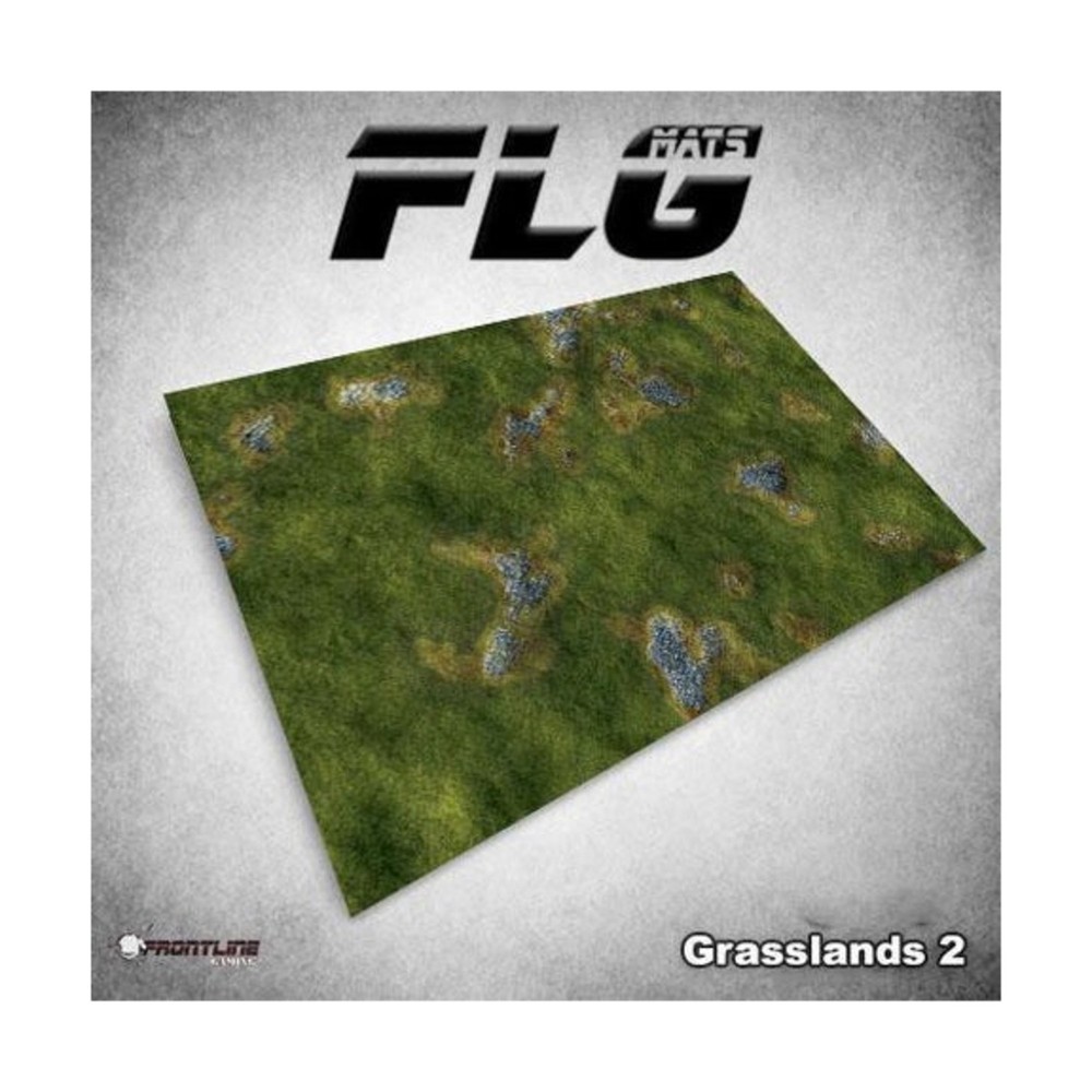 Frontline Gaming Playmat 30" x 22" Grasslands 2 New
