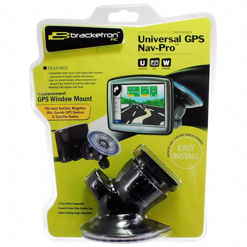 Bracketron Universal GPS Nav-Pro Black Dash Mount