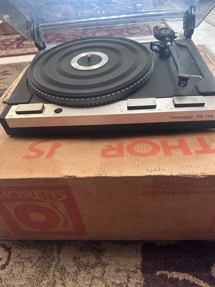 Thorens TD115, Bought new 1970s