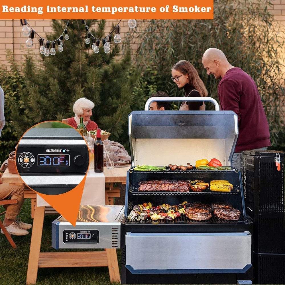 Replacement for Masterbuilt Temperature Probe Kit 1-Piece, Compatible with Maste