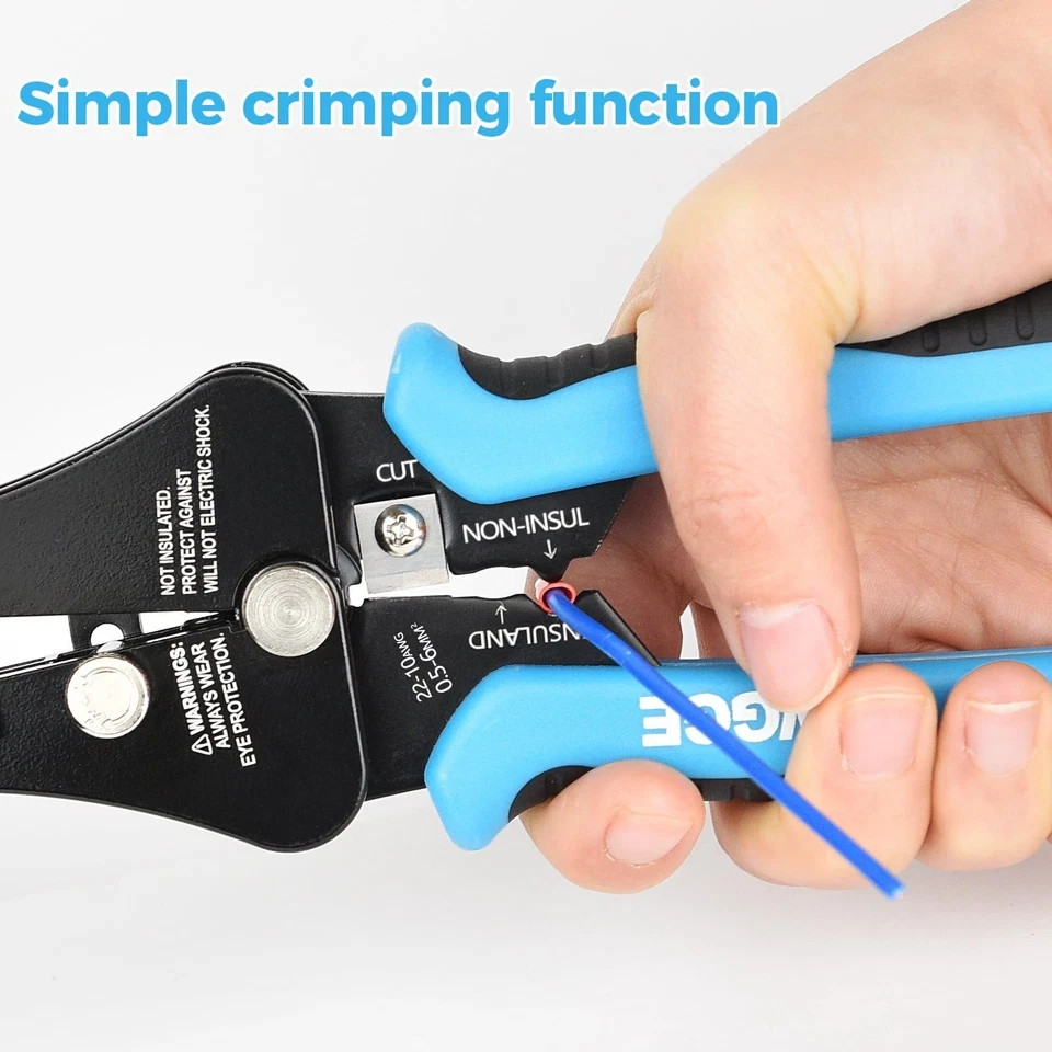 Automatic Heavy Duty Wire Stripper / Cutter 3 IN 1 Adjustable Wire Stripper Tool