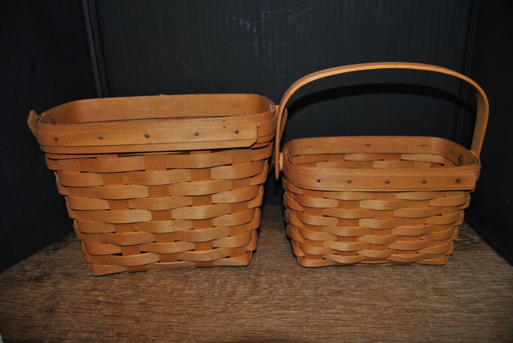 2 Longaberger Baskets 1997 Dresden Tour