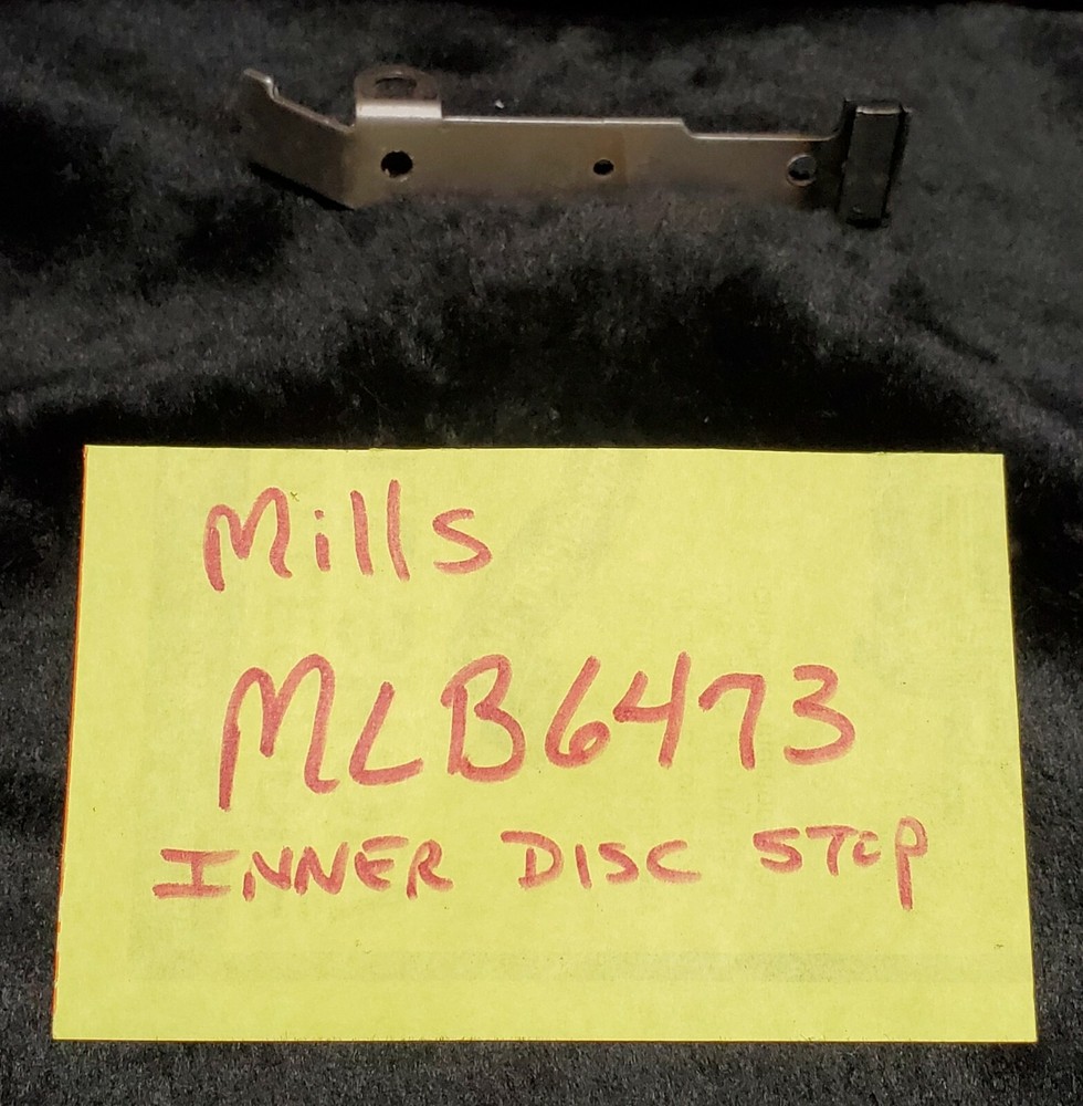 SET OF MILLS REPLACEMENT #MLB6473 INNER DISC STOP LEVER & #MLB6474 SPRING