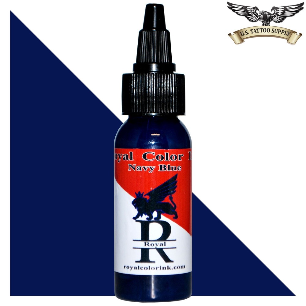 Royal Color Ink 1 oz - Navy Blue